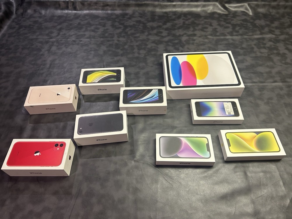 Apple iPhone iPad Boxes only Miscellaneous See Pics