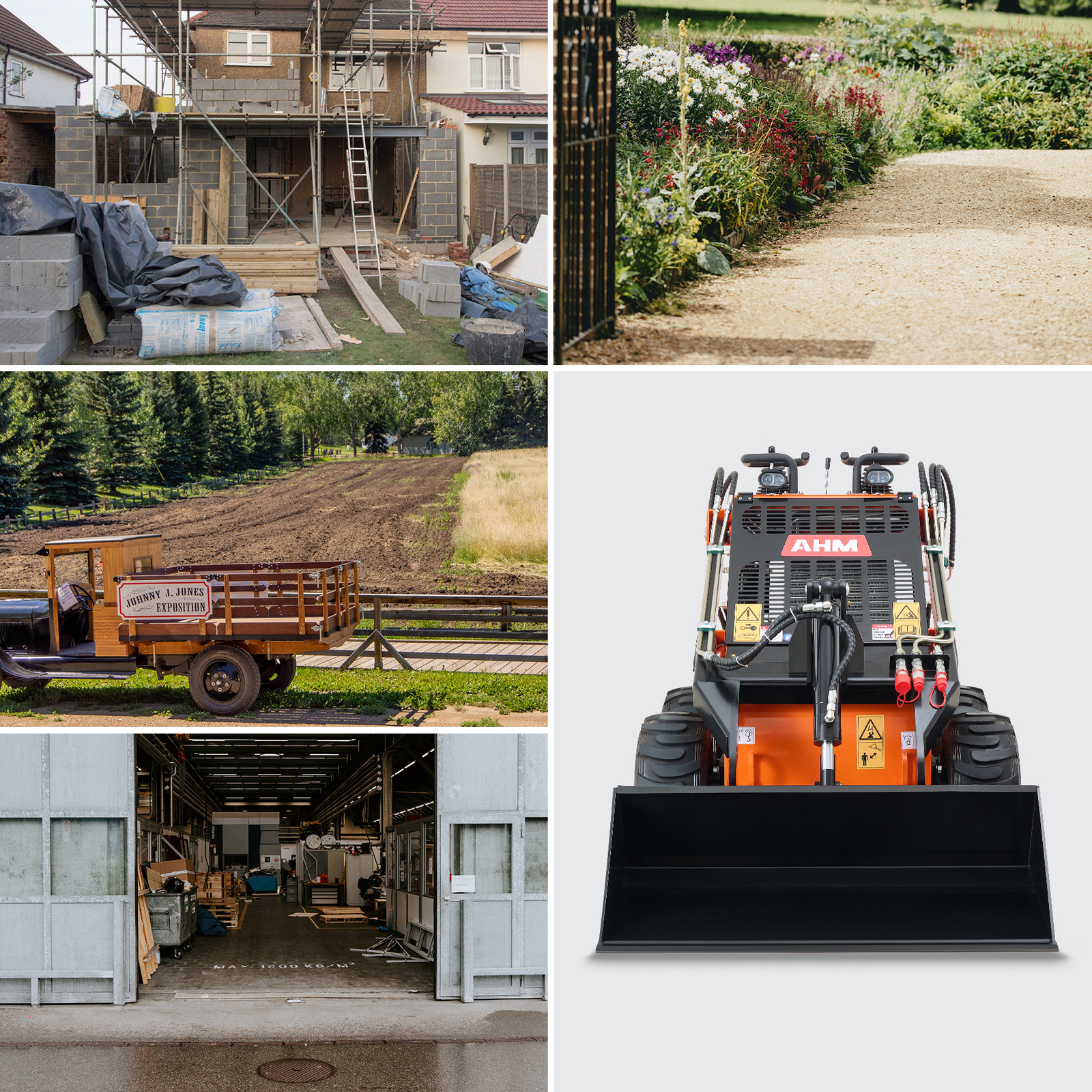 23HP Mini Skid Steer Loader with Briggs & Stratton Gas Engine