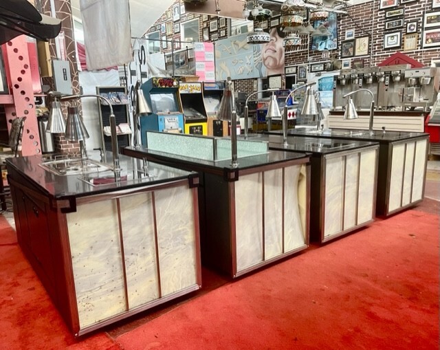 Elegant Buffet Tables with Cook Tops