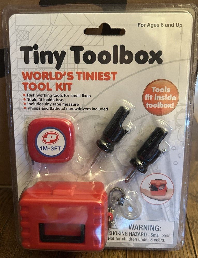 Playmaker Tiny Toolbox - World’s Tiniest Tool Kit