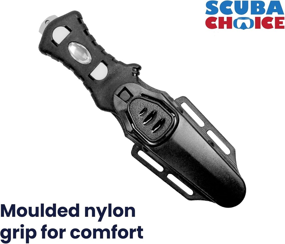Compact Stainless Steel Diving Knife