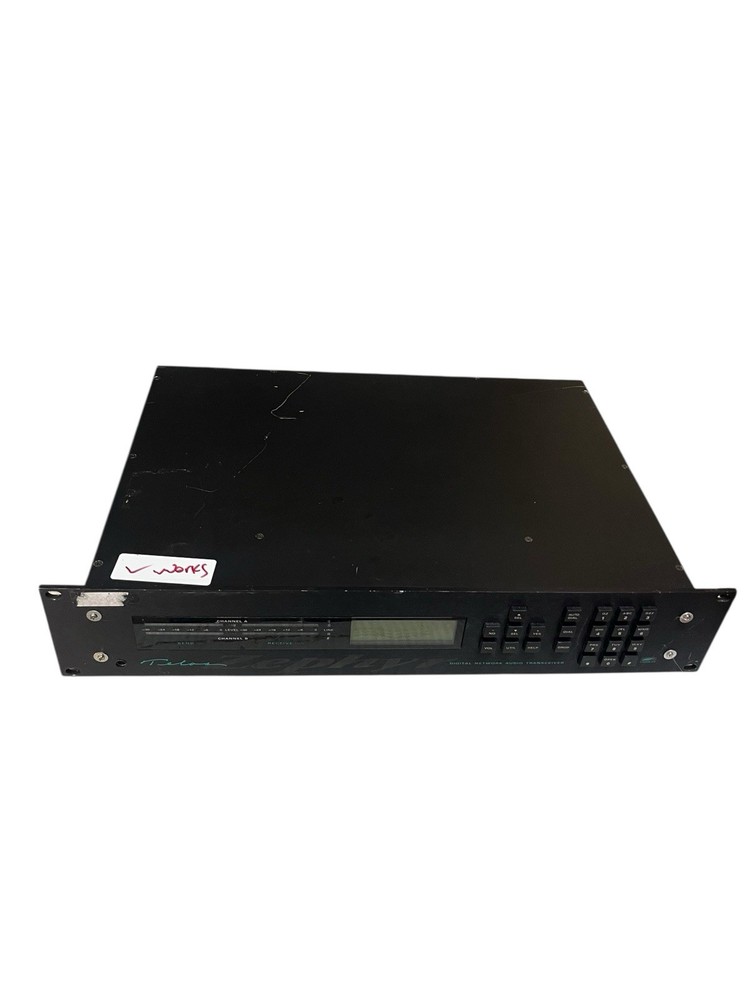 Rack Mount Telos ZEPHYR Digital Network Audio Transceiver Tested Working