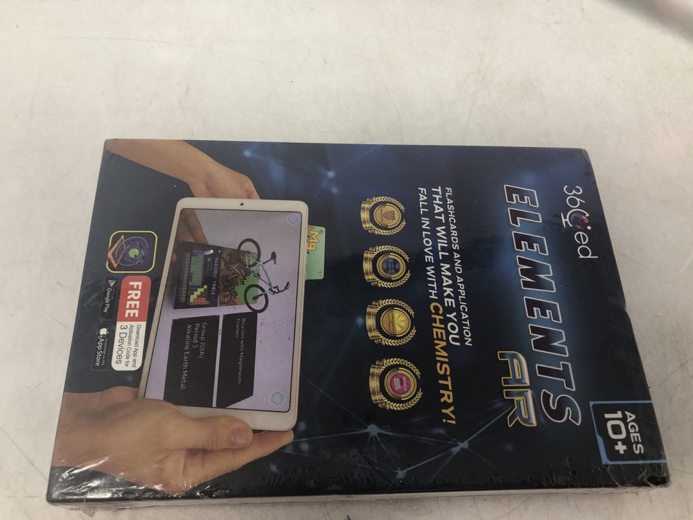 360ed Elements AR Flashcards & App - Chemistry Learning Kit