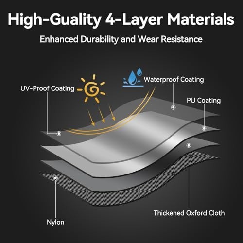 Waterproof Welding Machine Cover, Reusable Foldable Dust Protector 20"x14