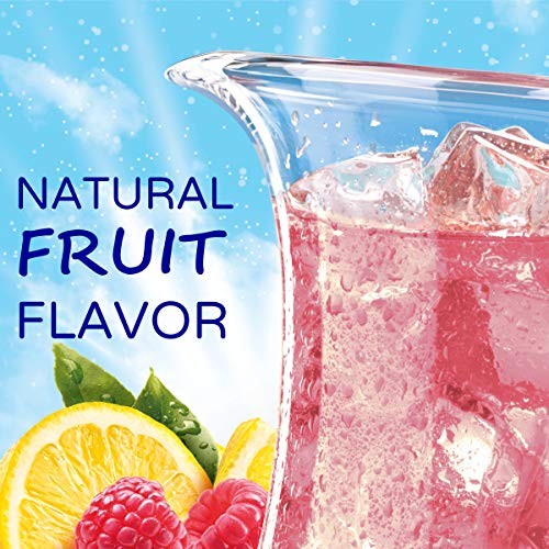 Drink Mix (4 Pitcher Packets) 0.3 Ounce (Pack of 4) Raspberry Lemonade