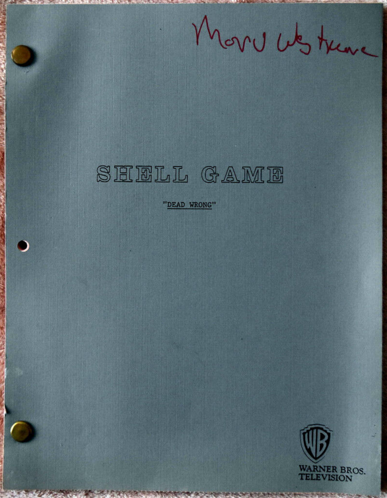 6 Original Shell Game Screenplays, Scripts Including Pai Gow, Dead Wrong....