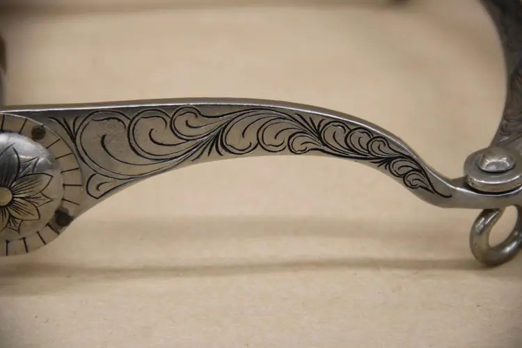 A. Buermann Bit, Engraved by Bill Heisman VGUC