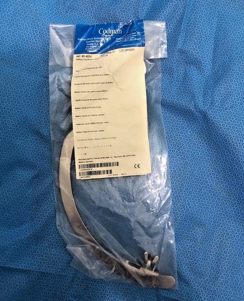 Codman 50-4526 Balfour Fourth Arm Attachment Left