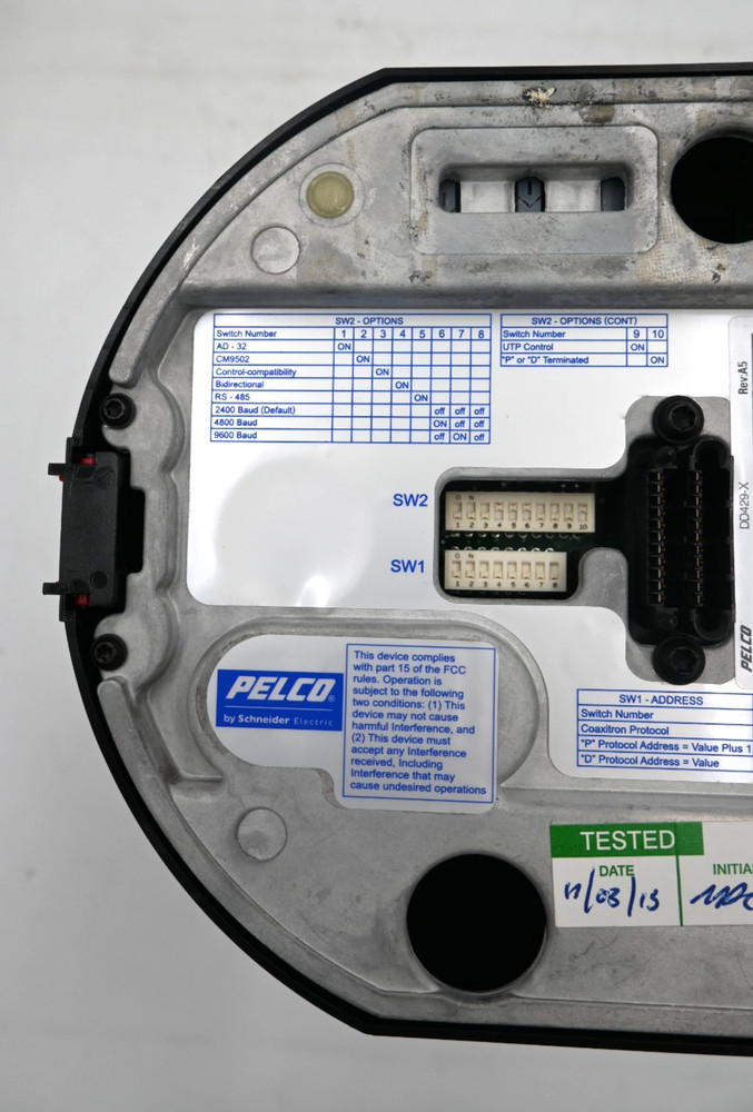 PELCO DD429-X PAL CAMERA HEAD