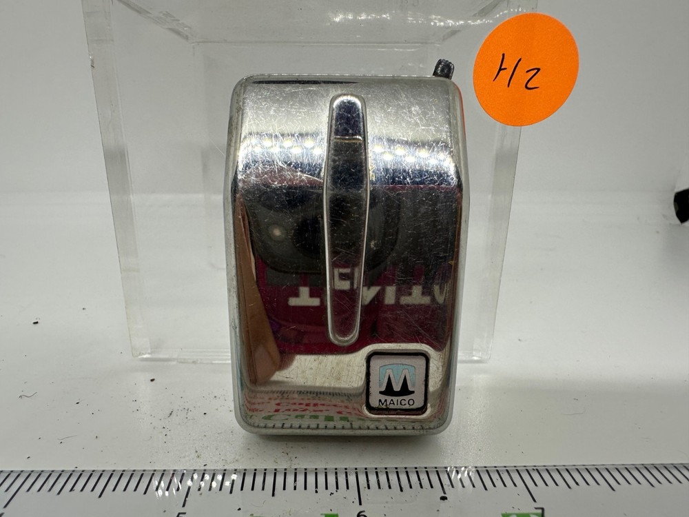 Vintage 1950s Maico Hearing Aid Model Hampton CC Silver Device Only LotH2