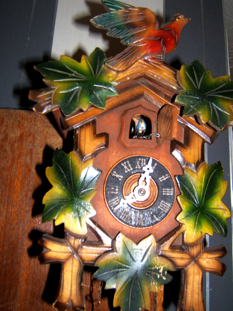 Vintage  German Black Forest Cuckoo Clock, not fully working