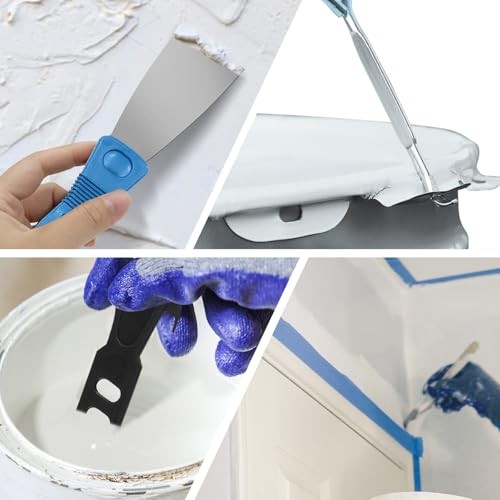 31 PCS Paint Roller Kit with Extension Pole 2 to 4 Ft,9"4"Paint Rollers Covers