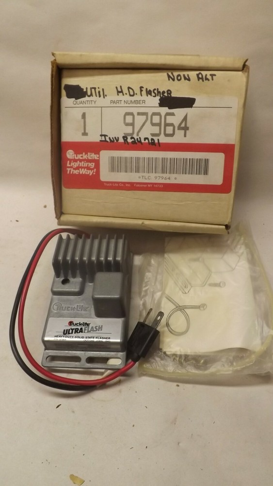 New Truck-Lite Heavy Duty Solid State Flasher 97964