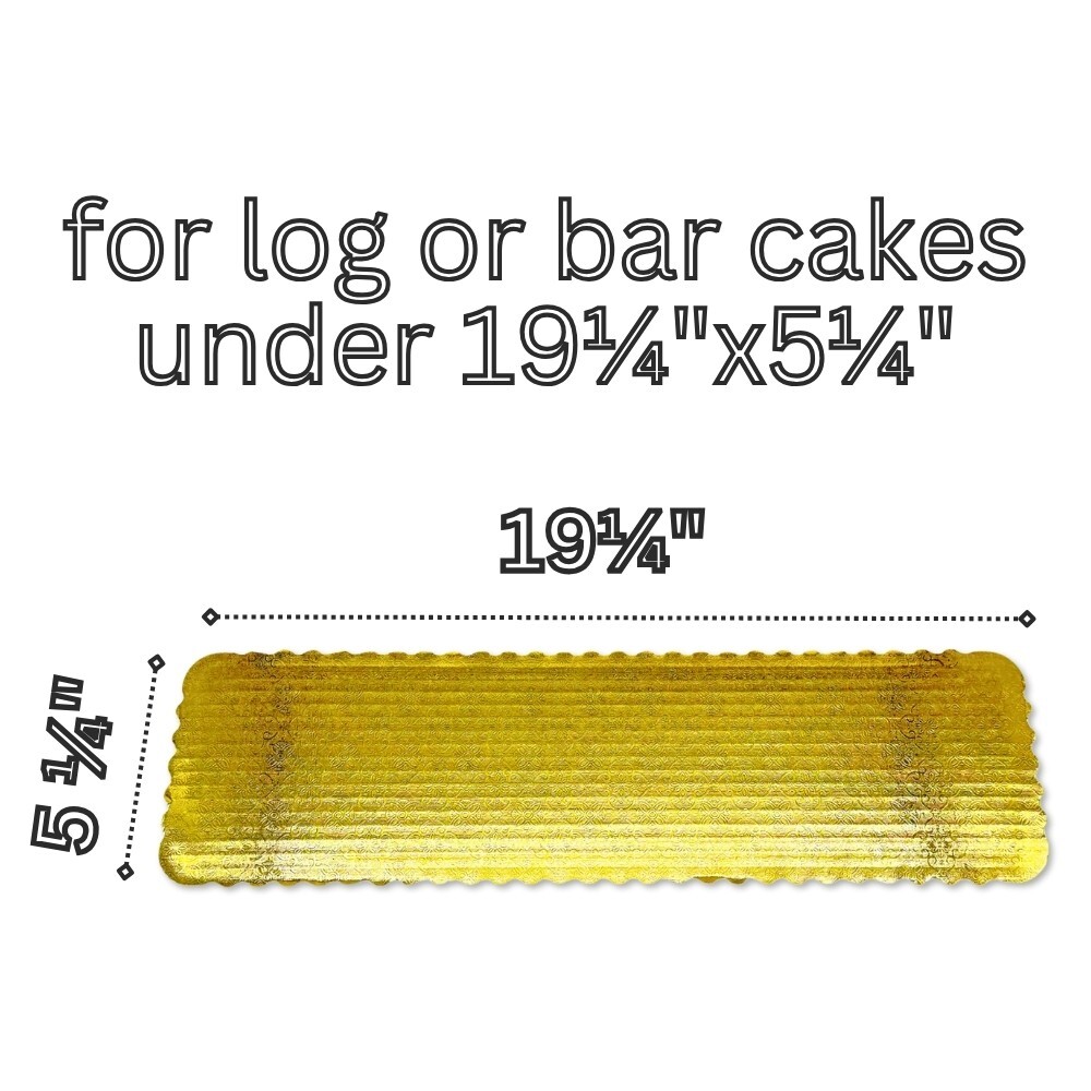 19¼"x5¼" Bar Cake Board (10 pcs)