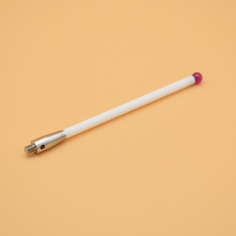 M4 CMM Probe Stylus, 6mm Ruby Ball, Ceramic Stem,L100mm,Compatible A-5000-3712