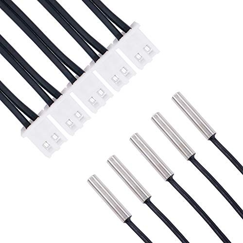 🌡️ 3M NTC Thermistor Temperature Sensor Probe for Refrigerator & AC 🧊