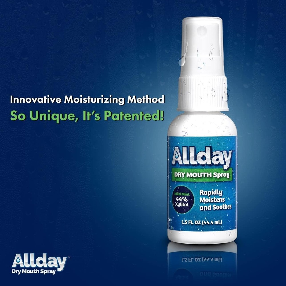 Xylitol Dry Mouth Spray - Maximum Strength, 4-Pack