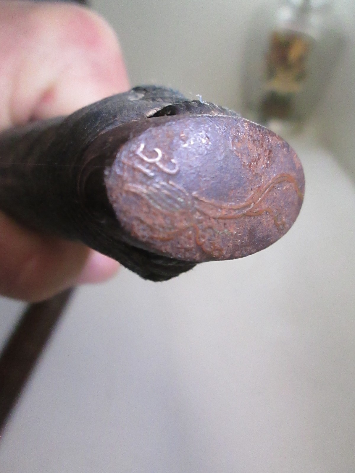 OVER 300 YEARS JAPANESE KATANA SAMURAI SWORD & SCABBARD LONG BLADE 27.75" #L10