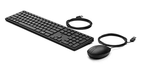 HP Wired Desktop 320MK Mouse and Keyboard
