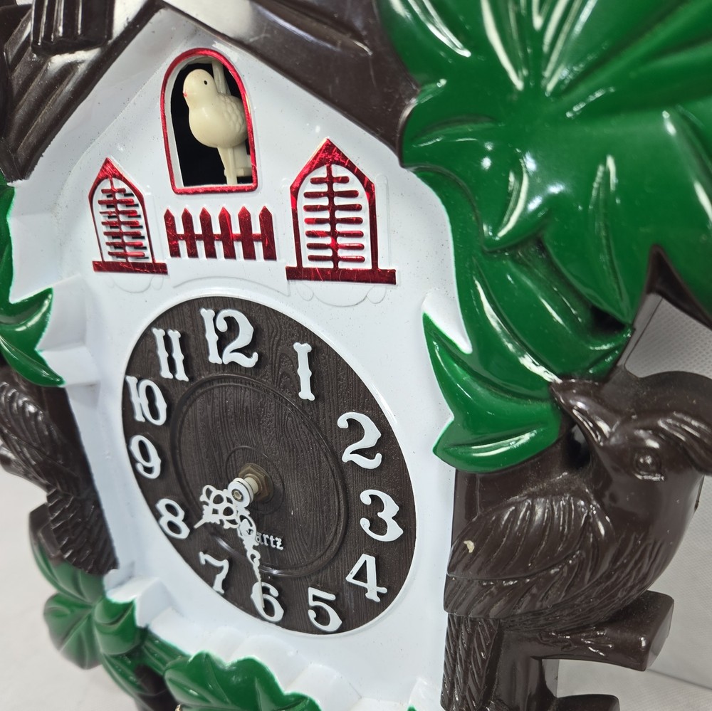 Vintage Telesonic Plastic Cuckoo Clock