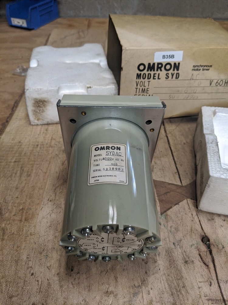 Omron Model Sydac Time 60S Serial SD18983