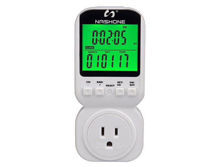 NASHONE MULTIFUNCTION THERMOSTAT TIMER SWITCH MTS400