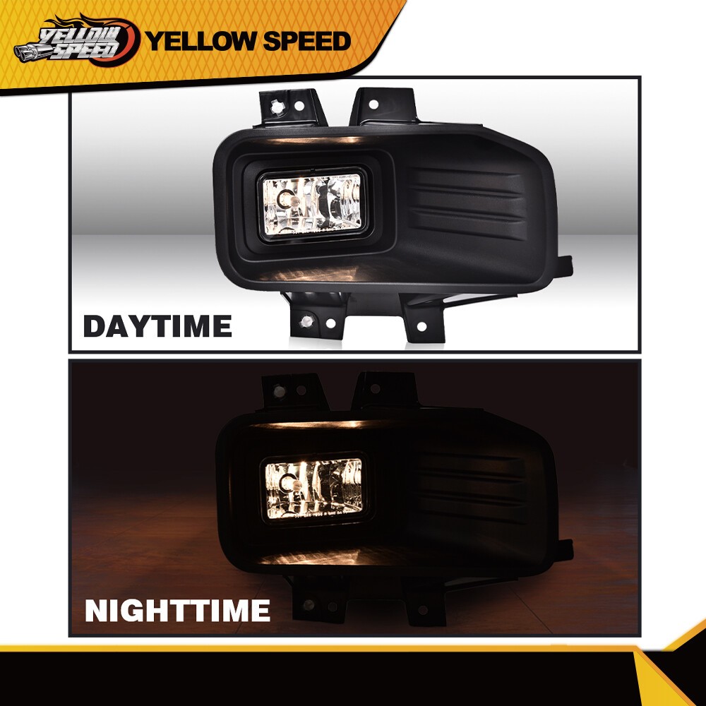 Fit For Ford F150 Pickup 18-20 Right Left Halogen Fog Lights Driving Lamps Pair