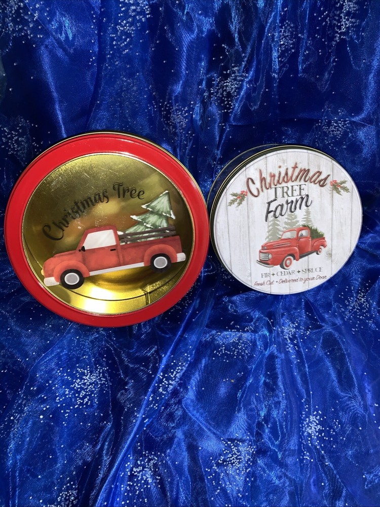 Christmas Tree Farm Tins