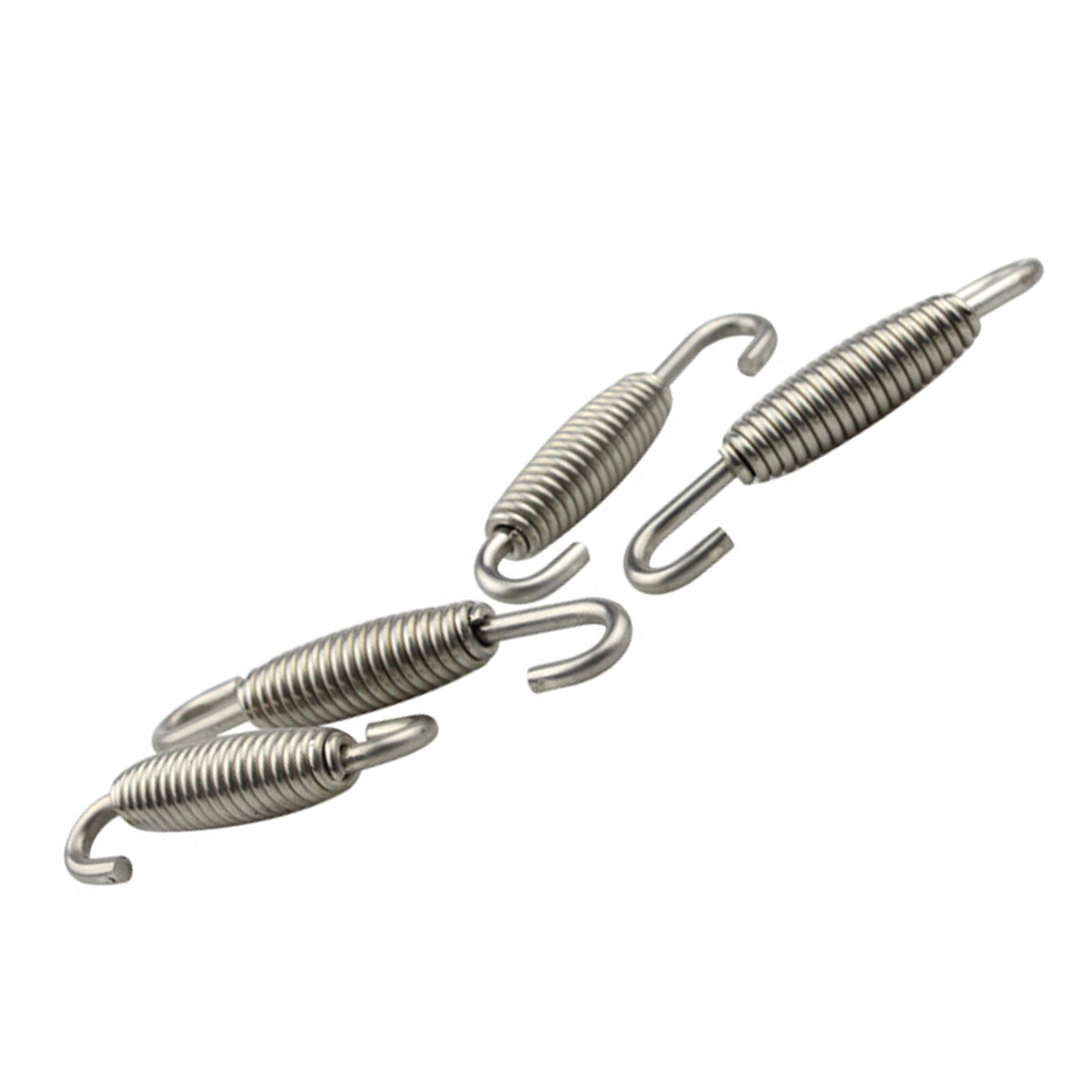 4 Pieces 55mm Exhaust spring Pipe Muffler Springs Swivel 55mm Motorcycle D