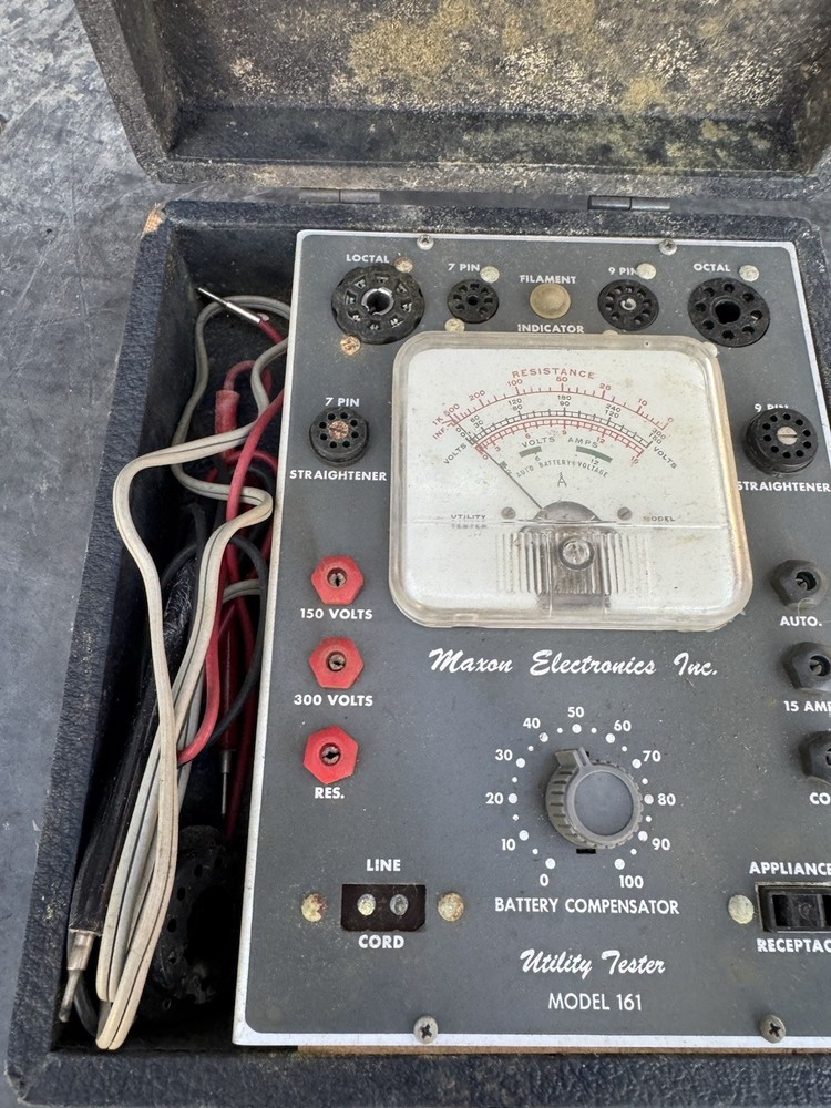 Vintage Maxon Electronics Utility Tester Model 161