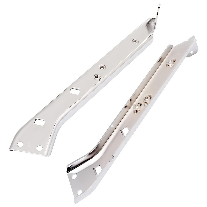 Chrome Saddlebag Guard Brackets(Track Support Brackets), Suitable for Harley
