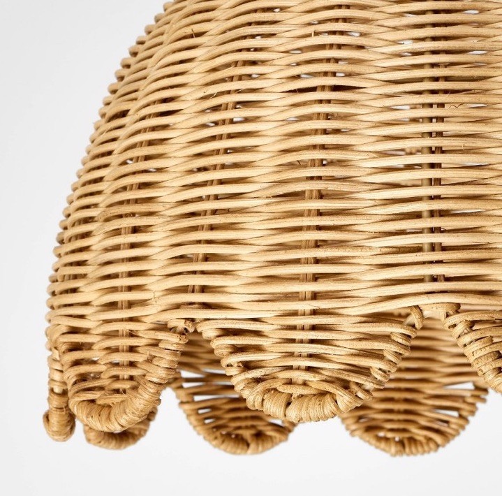 Woven Flush Mount Ceiling Light - Threshold designed with Studio McGee