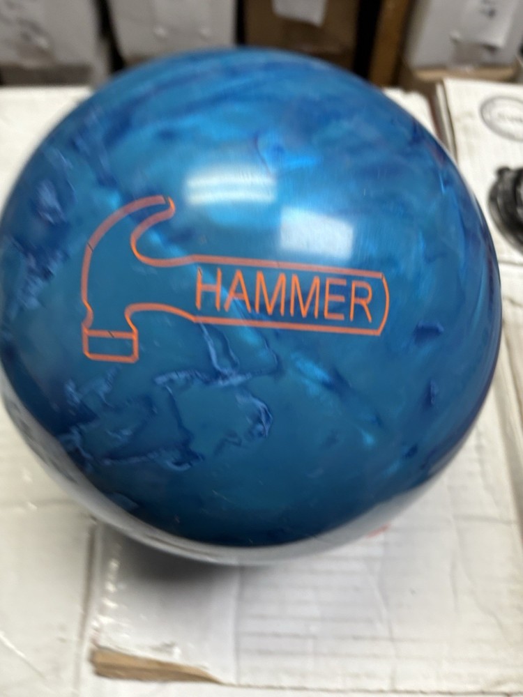 Used Hammer 3-D Offset Attack Bowling Ball 16 Pounds