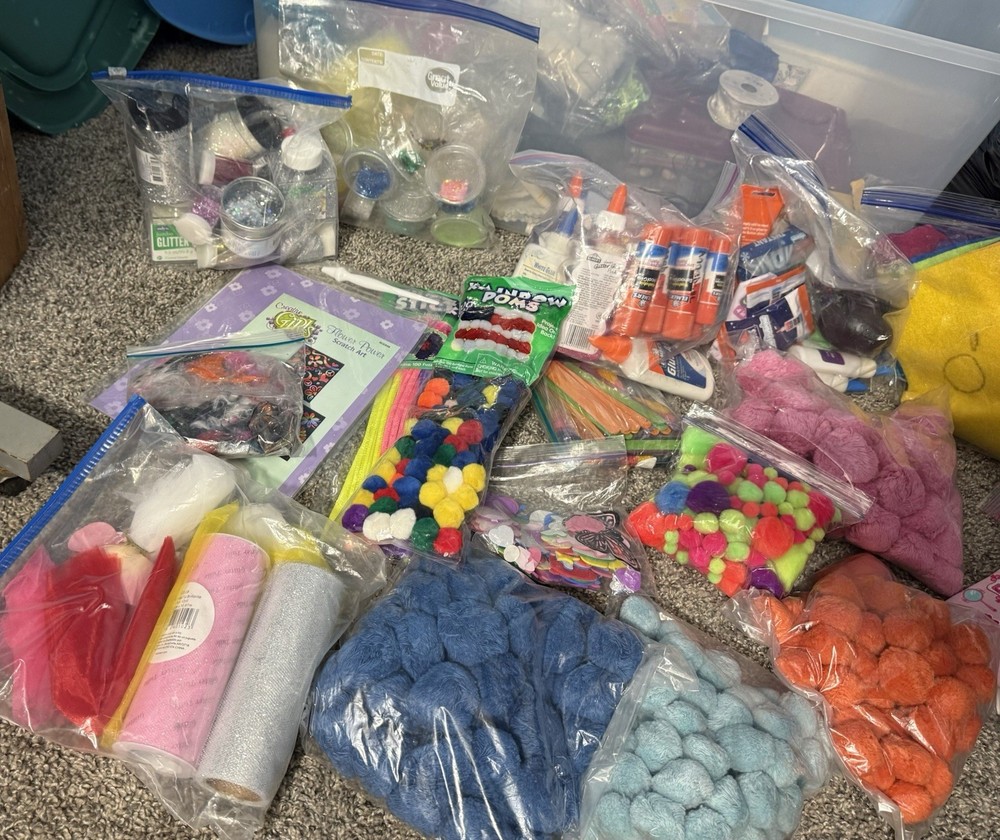 Art Craft Items Lot