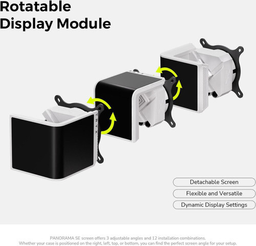 TRYX SE 360 ARGB 360mm AIO 3D Cooler Asetek Adela (White) L-P360L-AM3M-G0W