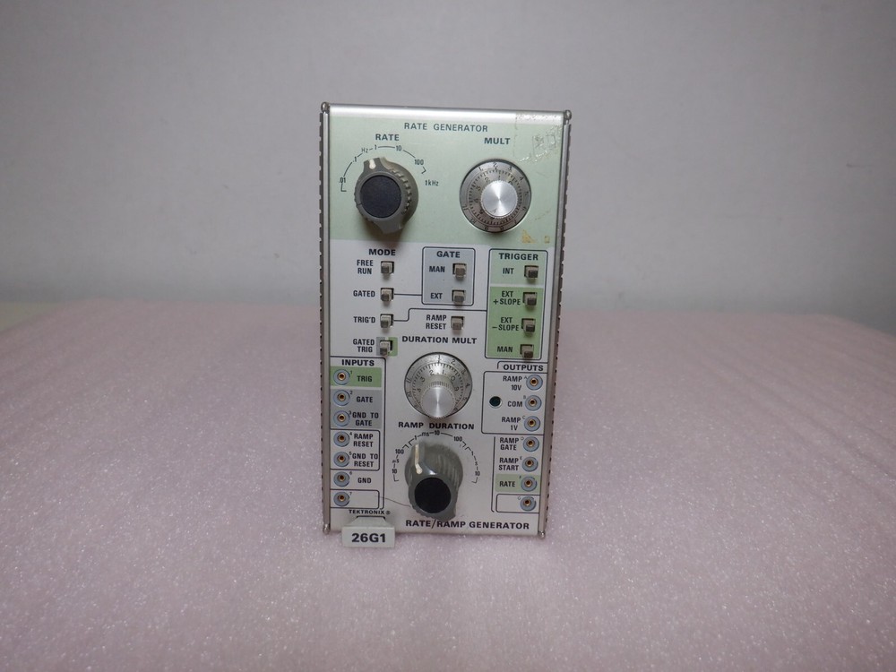 TEKTRONIX 26G1 RATE/RAMP GENERATOR