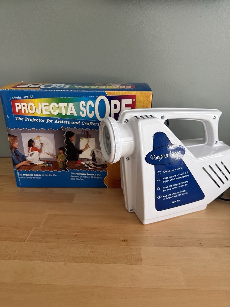 APCO Projectascope – Working – Original Box & User Guide Model PJ768