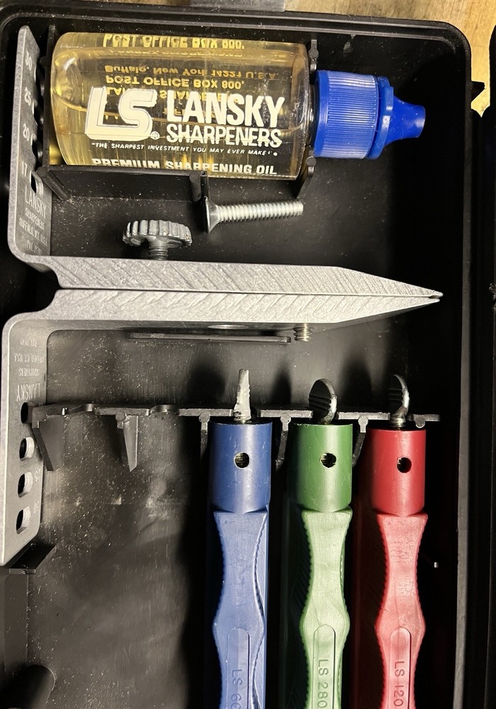 LANSKY LKC03 Sharpening System and SELECTOOL Master Sharpener