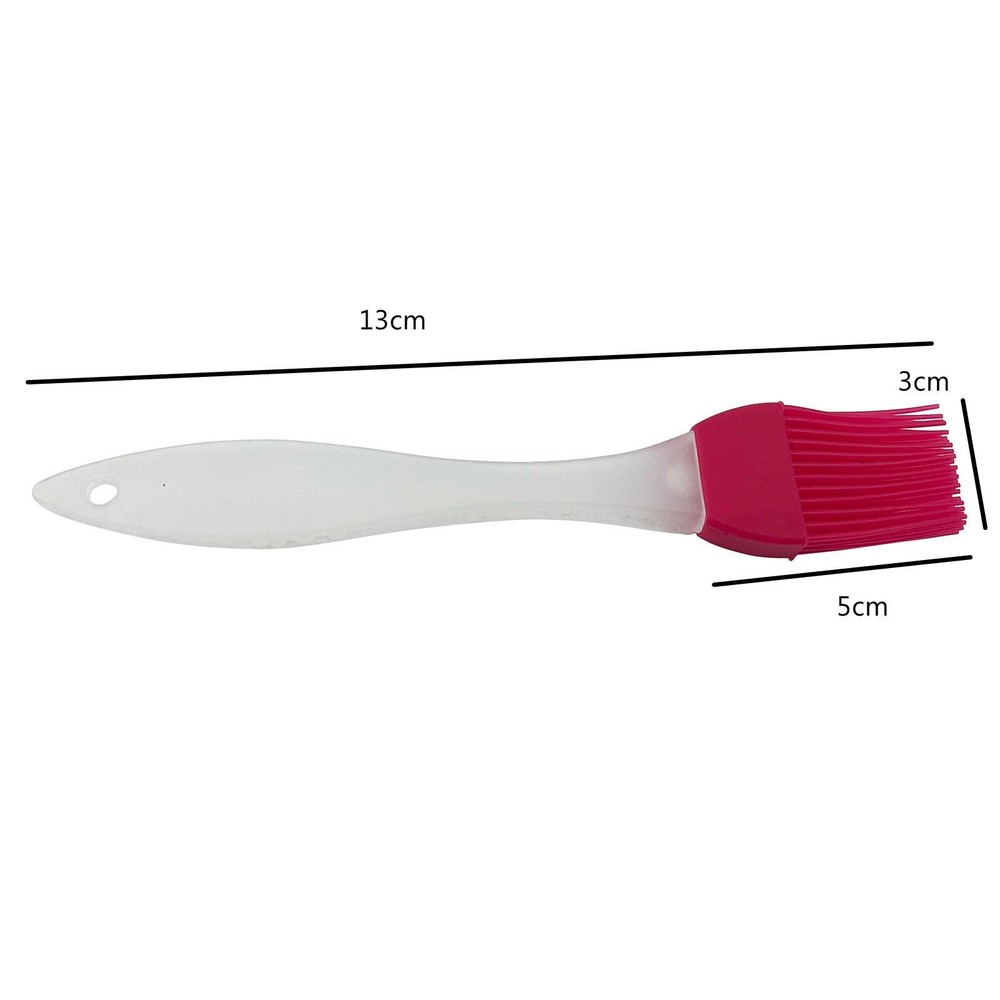 2pcs 3'' Fried Egg Shaper Pancake Ring Mold with Brush Cooking Kitchen Tool