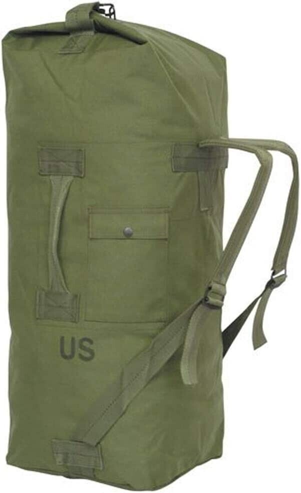 USGI Military TOP LOAD Duffel Bag Duffle Nylon Sea w Straps 8465-01-117-8699 NEW