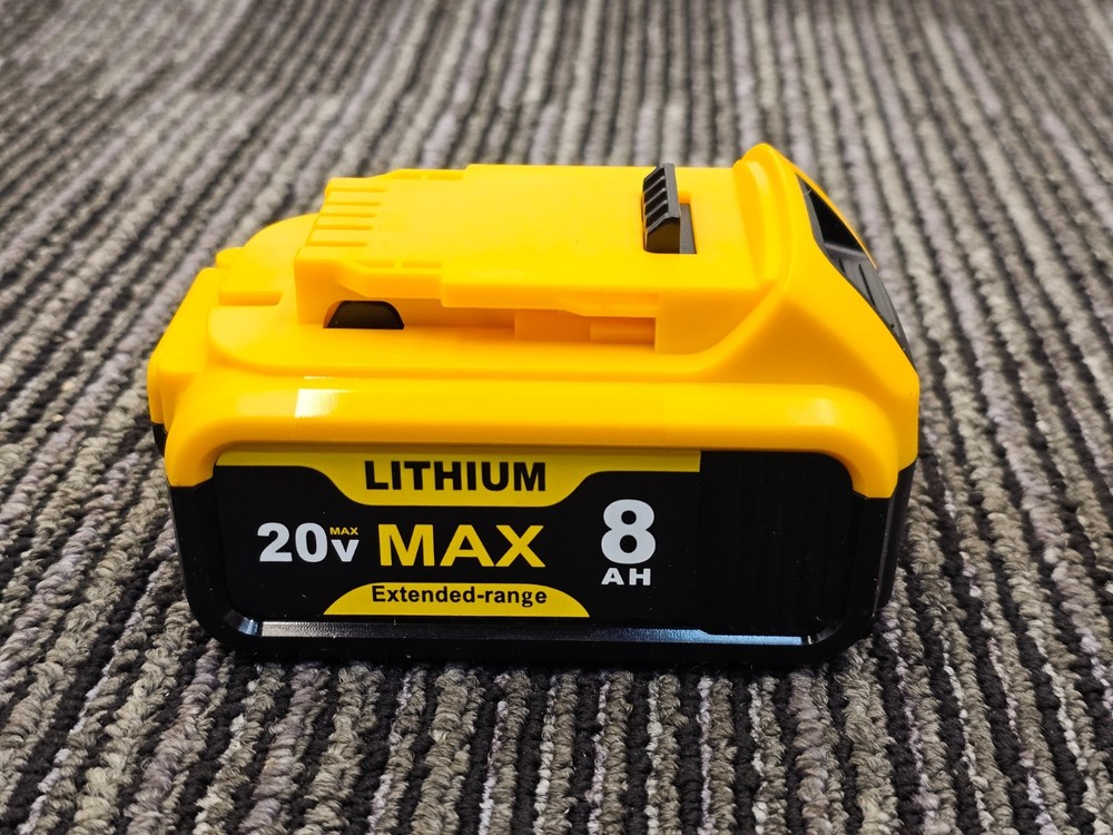Replacement Lithium-Ion Tool Battery for Dewalt DCB200 - 8.0Ah 20V Max