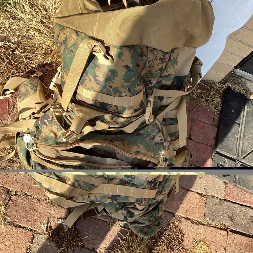 USMC Issue MARPAT ILBE Arc’teryx Proper USGI Rucksack Backpack, Camo Backpack