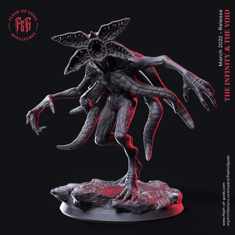 D&D Stranger Thing Mini 32mm Scale Mini TTRPG
