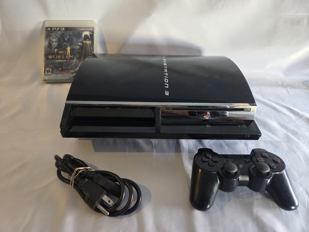 PlayStation 3 CECHA01 Backwards Compatible With  Controller And Game.