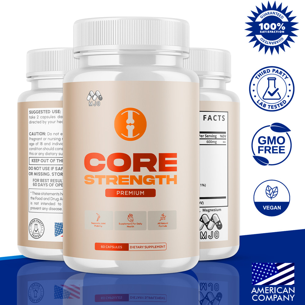 (1 Pack) Core Strength Joint Support Advanced CoreStrength Formula 60 Capsules
