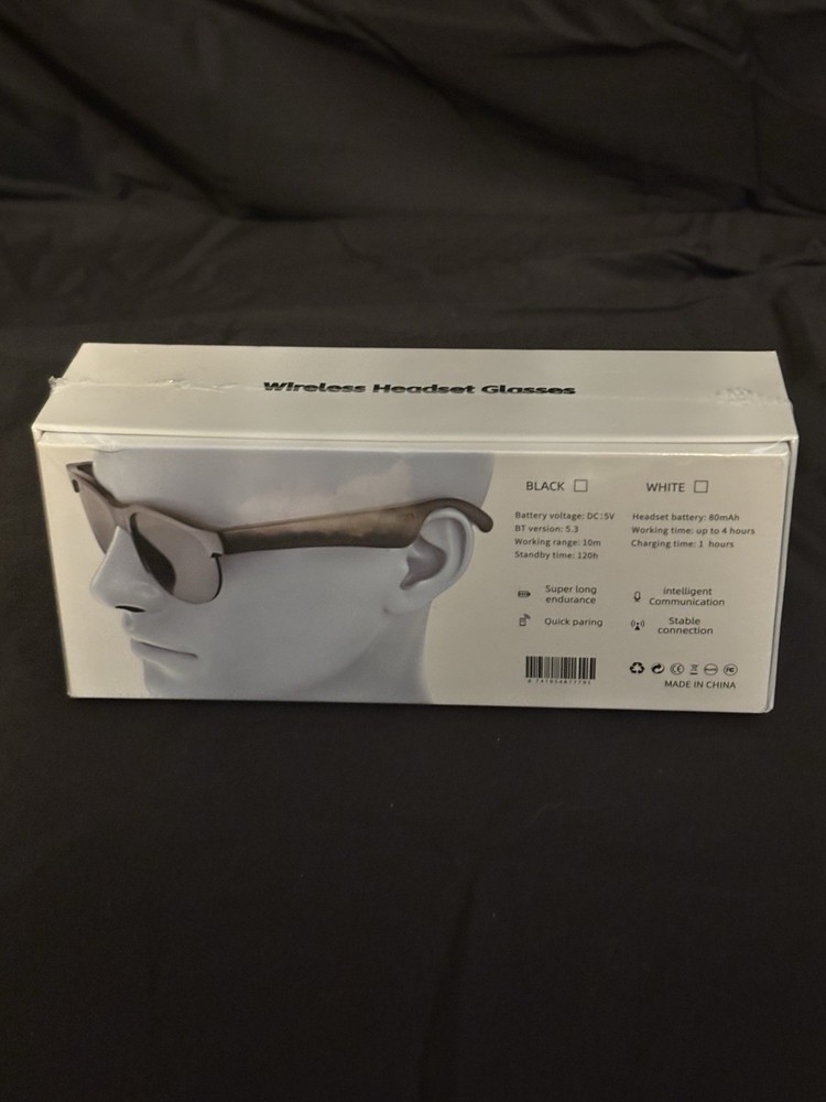 Wireless Headset Glasses New In Box