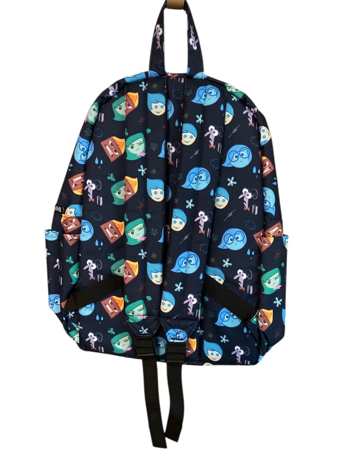 NEW Disney Pixar Loungefly Backpack Inside Out AOP Emotions Navy Blue Nylon