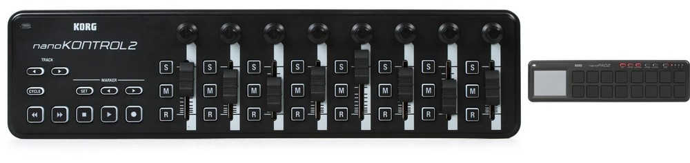 Korg NANOKON2BK + Korg NANOPAD2BK Value Bundle