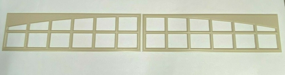 2 Amarr Moonlite Replacement Inserts for Amarr Long Panel Garage Door Wicker Tan