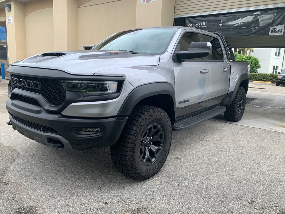 Matte Black TRX Solid Bed Side Decals Graphics Sticker Vinyl - Set of 2